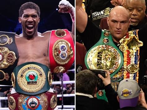 Tyson Fury And Anthony Joshua Agree Two Fight Deal To Unify Heavyweight