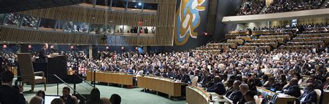 United Nations General Assembly High Level Meeting On The Overal L