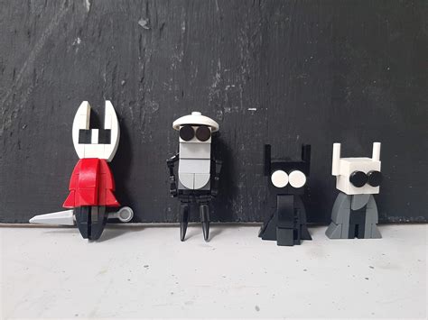 Lego Hollow Knight Characters Creative Brick Building