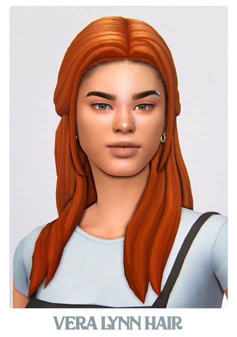 Summer Blues Hair And Earrings Set At Simstrouble Sims 4 Updates