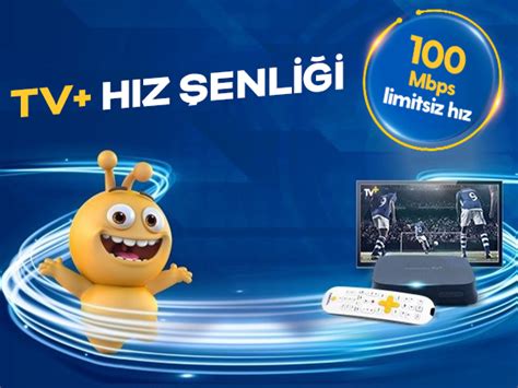 TV ve Turkcell Fiber Mbps Hız Şenliği Kampanyası TURKCELL