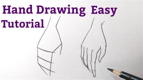 How To Draw Hands Step By Step Easy At Drawing Tutori