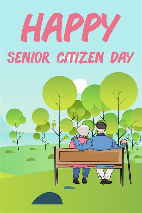 Happy Senior Citizen Day Lined Notebook Senior Citizen Senior