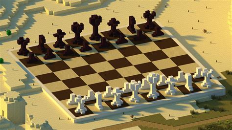 Chess Set Chunky Minecraft