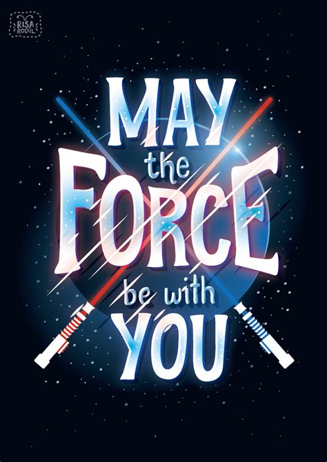 may the force be with you on behance