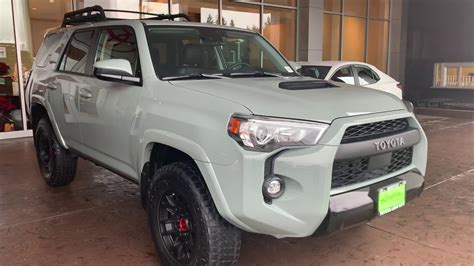 2021 Toyota 4runner Trd Pro In Lunar Rock With The Coveted 10k