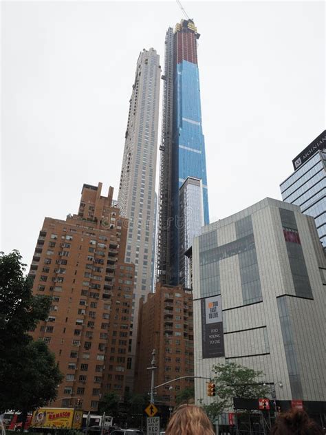 Nyc Pencil Towers Editorial Stock Image Image Of Estate 153660634