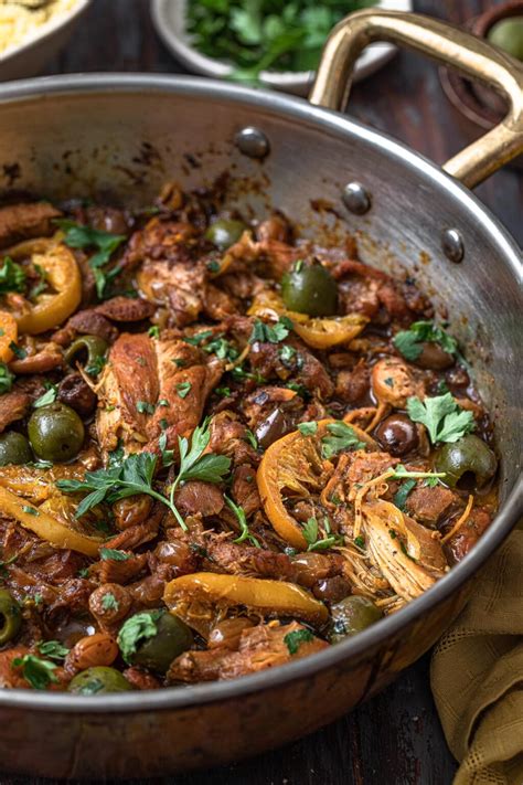 Chicken Tagine Recipe With Olives And Lemons Olivias Cuisine