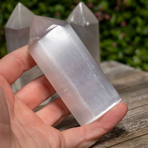 Small Selenite Prism The Crystal Council