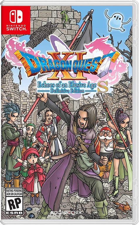 Get Your First Look At Dragon Quest Xi S North American Switch Box Art Cover Nintendosoup