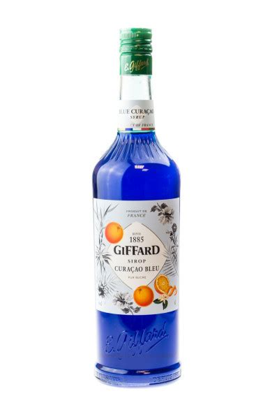 Giffard Blue Curacao Sirup L Conalco Spirituosen