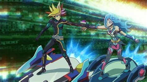 Playmaker And Blue Maiden Yugioh Vrains Yugioh Anime Kawaii Anime