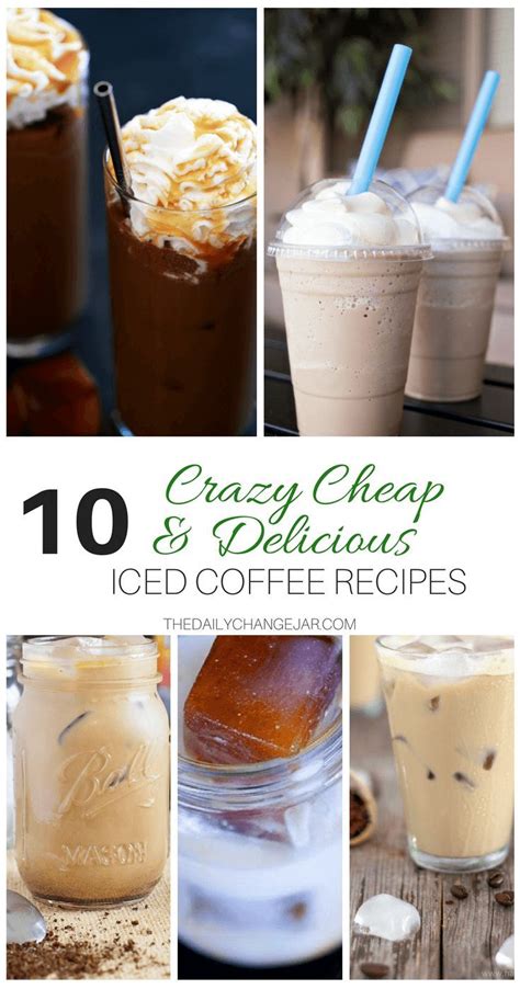 Tips in making iced coffee using your keurig. Iced Coffee-10 Cheap and Delicious Recipes -The Daily Change Jar (With images) | Coffee recipes ...