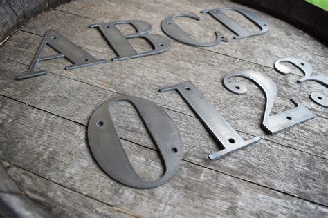 Metal Letters and Numbers | Rustic Letters | Metal Letters | Metal Numbers | Numbers | Small ...