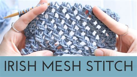 Mesh Knit Stitch Amigurumi