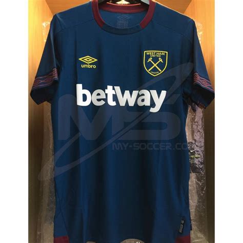 Browse our assortment of 2019 west ham united jerseys and kits in the brand new styles to be worn next. UMBRO WEST HAM UNITED Away 2018-19 Stadium Jersey