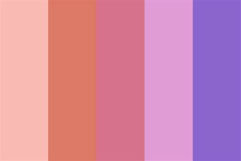 Peachy Pinks Color Palette Color Palette Pink Peach Color Palettes