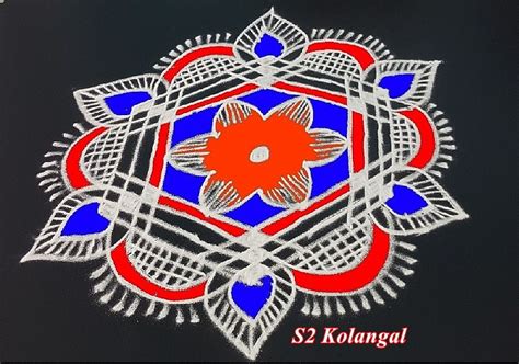 Easy rangoli designs | New rangoli designs, Rangoli designs, Easy rangoli designs