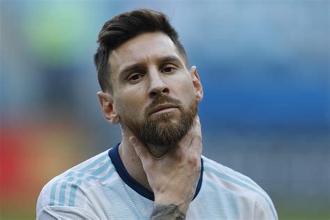 lionel messi suspended from argentina s opening world cup qualifier the spokesman review