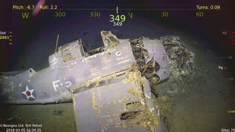Paul G Allen Expedition Discovers The Sunken Uss Lexington And Her