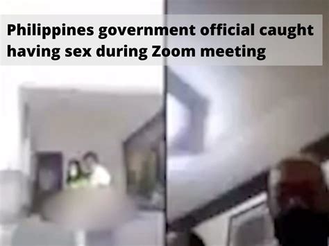 Philippines Official Caught Having Sex Philippines Government Official