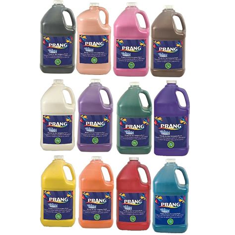 Prang Washable Paint Gallons Set Of 12 Colors Teacher Direct