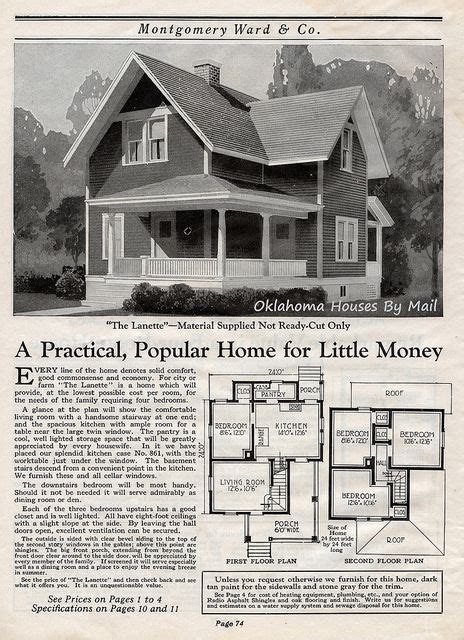 Wardway1923pg74 With Images Craftsman House Plans Vintage House