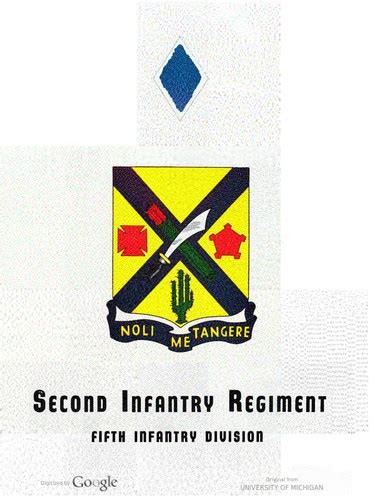 Second Infantry Regiment Fifth Infantry Division By United States