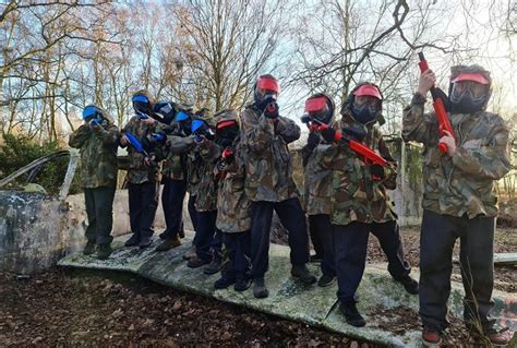 Paintball For Children At The Yorkshire Outdoor Activity Park