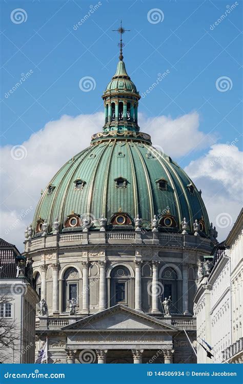 The Marble Church In Copenhagen Denmark Editorial Stock Image Image