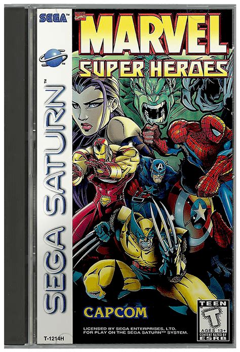 Marvel Super Heroes Sega Saturn Ss Rom Download