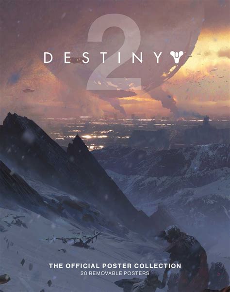Destiny 2 The Official Poster Collection Book By Bungie Official