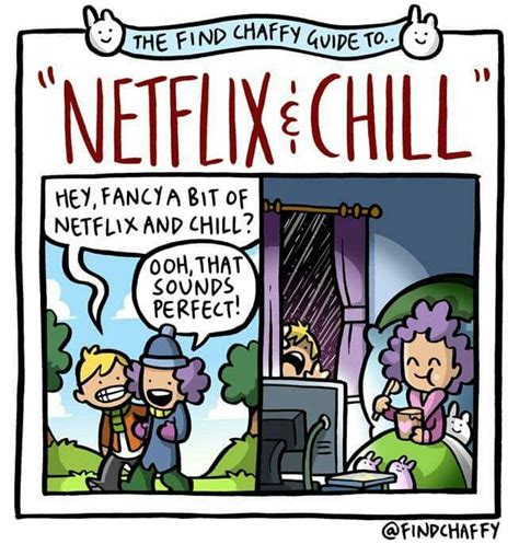 Chaffy Netflix And Chill Netflix And Chill Netflix Comic Book Cover