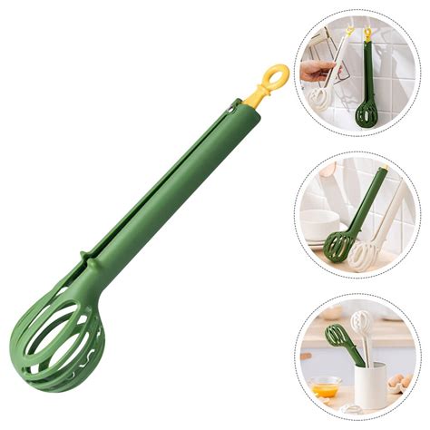 Tong Egg Pasta Cooking Tongs Whisk Kitchen Spoon Beaterspaghetti Noodle