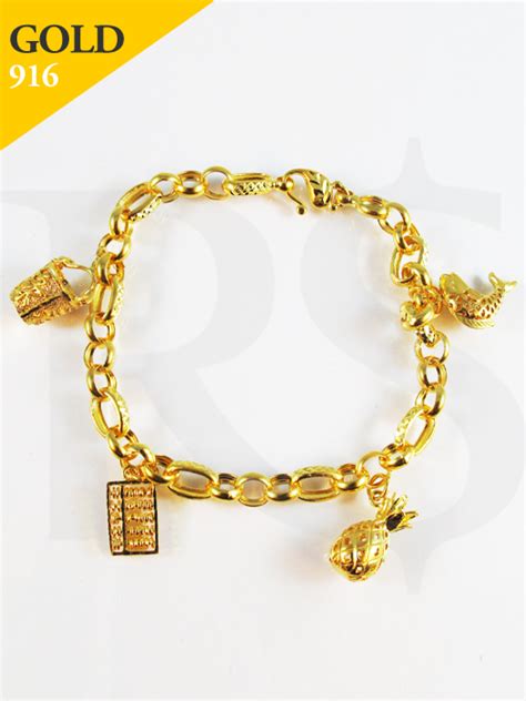 Discover our latest trends, quality and affordability's fine gold jewellery in chiang heng online store, and get inspired by fresh concepts weekly with subscribe newsletter. Bracelet Prosperity Abundance 916 Gold 19.4 gram | Buy ...