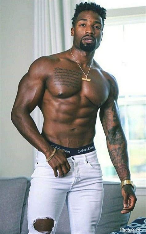 Hot Black Guys Black Boys Black Is Beautiful Gorgeous Men Bart Nights In White Satin Gym