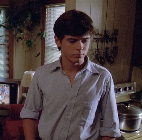 C Thomas Howell As Tim Pearson In Grandview Usa 1984 80s Celebrities Hottest Guy Ever 80s