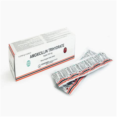 Amoxicillin 500 Mg 10 Tablet Novapharin Manfaat Kandungan Dosis
