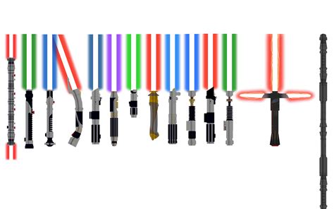 Star Wars To Whom Does Each Of These Lightsabers Belong Science