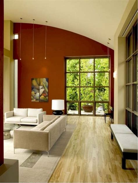 24 Amazing Rust And Grey Living Room Color Schemes Accent Walls In