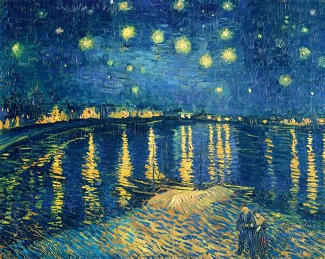 Masterpieces Of Art Starry Night Over The Rhone