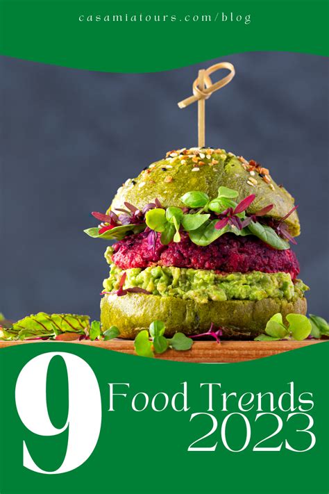 Food Trends For 2023 Casa Mia Tours