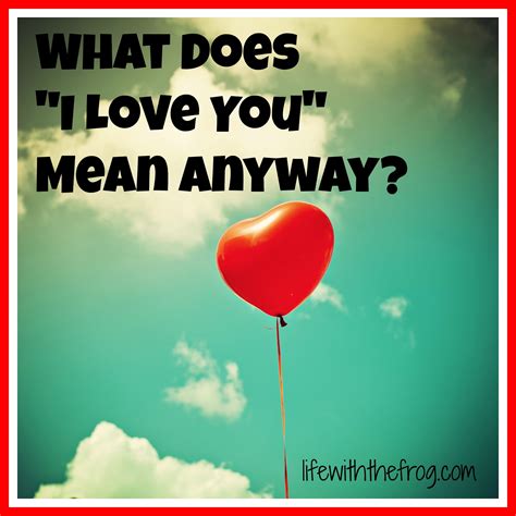 What Do Mean Love Quotes Quotesgram