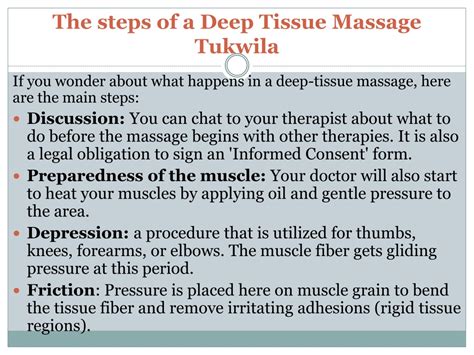 ppt deep tissue massage tukwila powerpoint presentation free download id 10635346