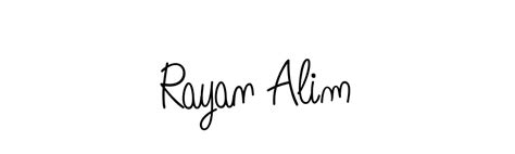 75 Rayan Alim Name Signature Style Ideas Outstanding Online Signature