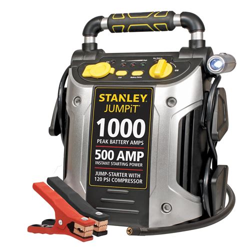 Battery Jump Starter Booster Pack Portable Compressor Car Air Stanley