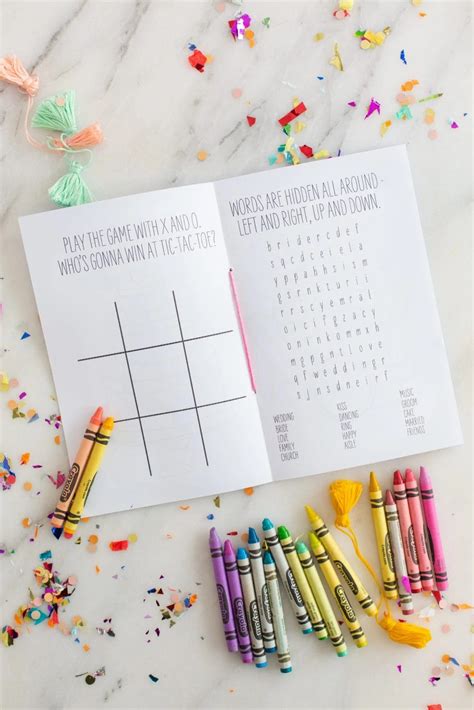 Activity Book Printable Free Printable Wedding Activity Book For Kids