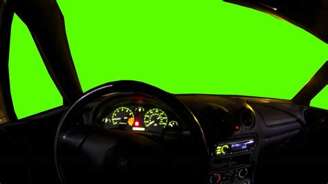 In The Car Green Screen Youtube