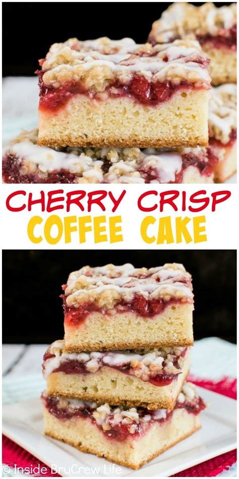 Delicious Cherry Coffee Cake With Crumb Topping Artofit