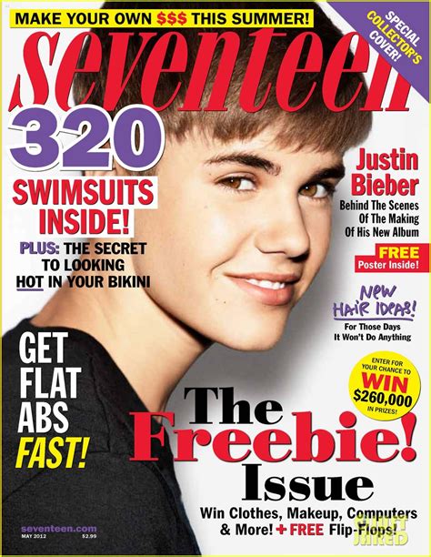 Chloe Moretz Covers Seventeen Magazine Justin Bieber Too Photo